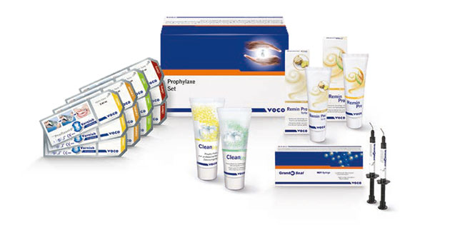 Kit de prophylaxie/Voco : fluoration, nettoyage, scellement de sillons…