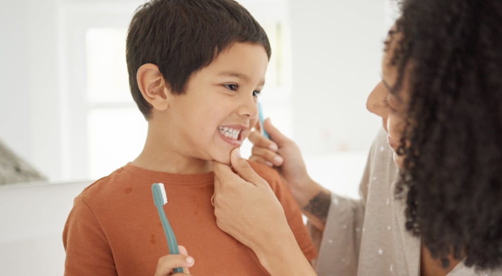 brossage dentaire enfant non supervise caries