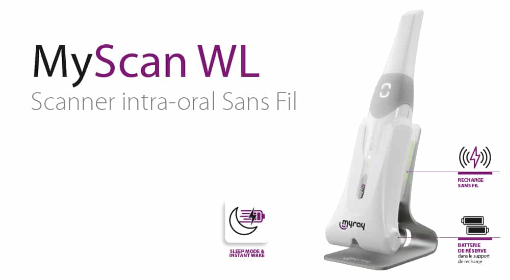 MyScan WL – nouveau scanner intra-oral sans fil